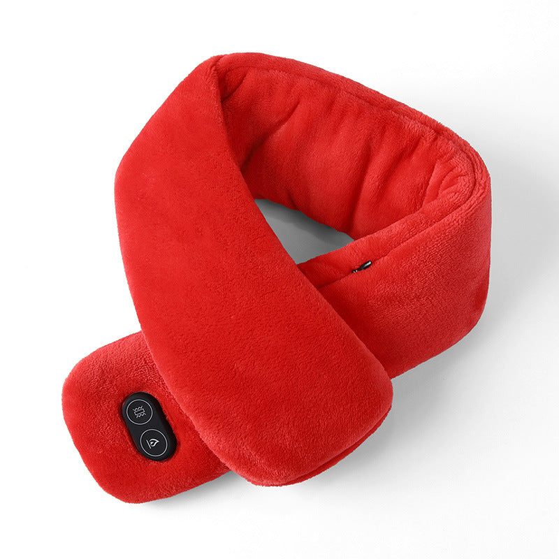 Heating heating massage scarf female winter new warm electric heating shawl usb charging male scarf electric heating scarf