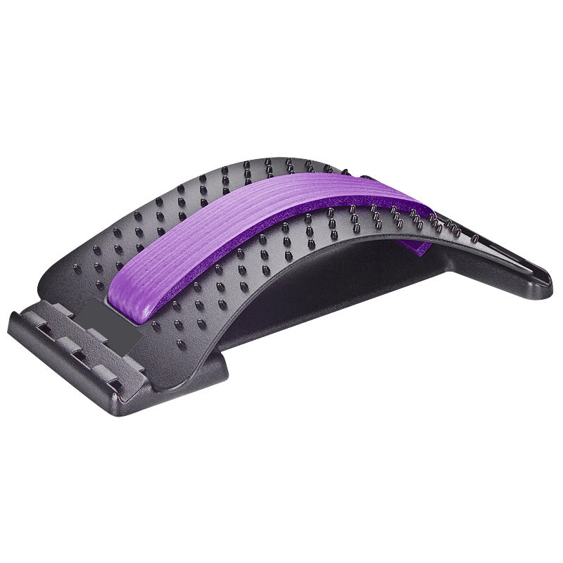 Lumbar vertebrae correction lumbar disc protrusion stretch pad spine traction device home waist massager