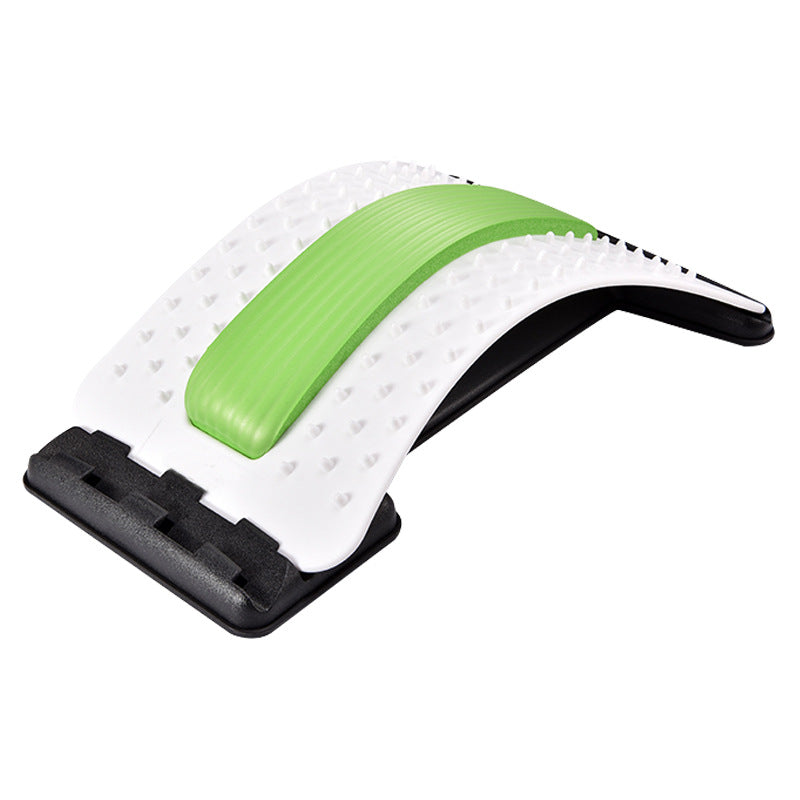Lumbar vertebrae correction lumbar disc protrusion stretch pad spine traction device home waist massager