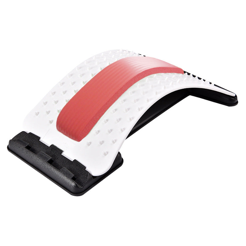 Lumbar vertebrae correction lumbar disc protrusion stretch pad spine traction device home waist massager