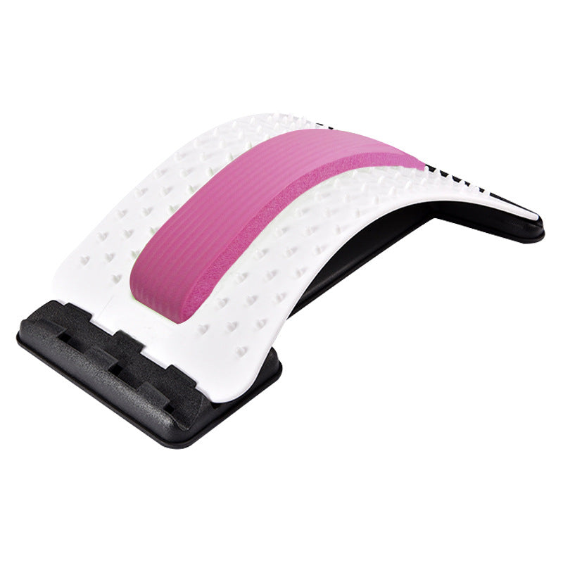 Lumbar vertebrae correction lumbar disc protrusion stretch pad spine traction device home waist massager