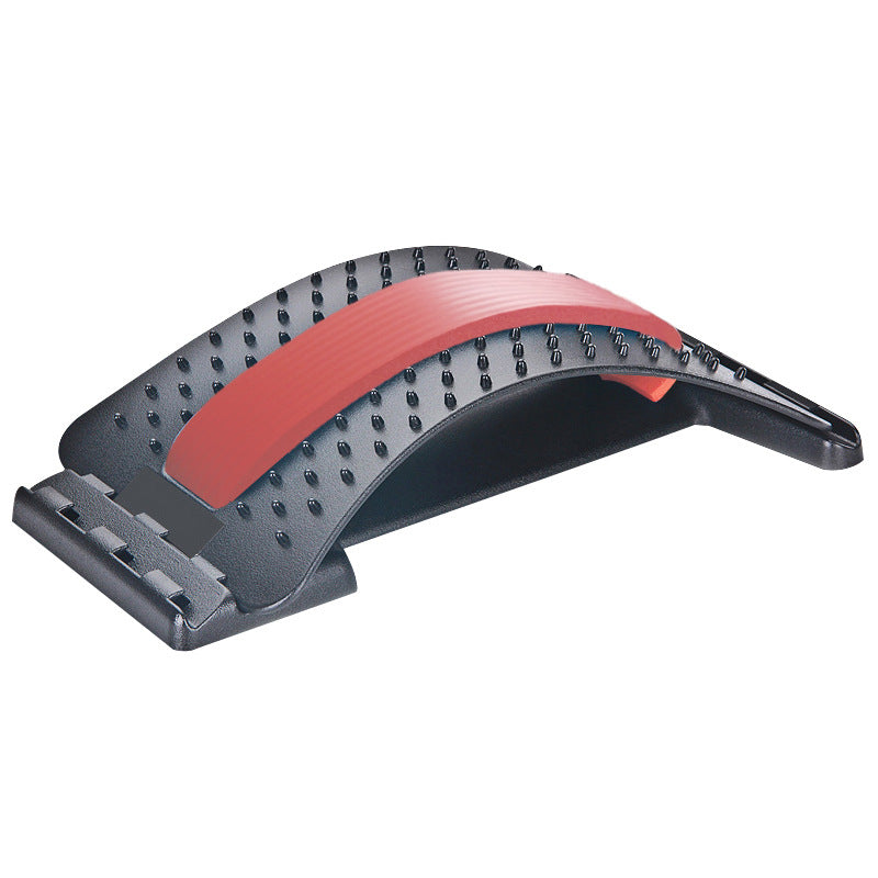 Lumbar vertebrae correction lumbar disc protrusion stretch pad spine traction device home waist massager