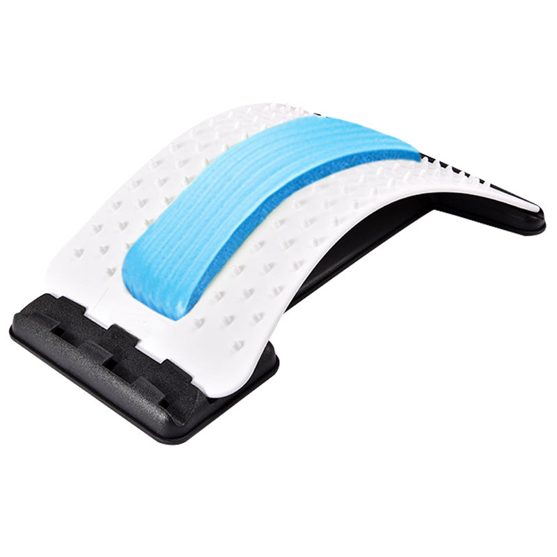Lumbar vertebrae correction lumbar disc protrusion stretch pad spine traction device home waist massager