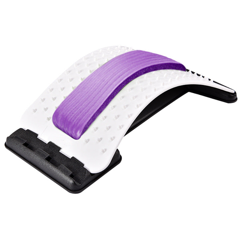 Lumbar vertebrae correction lumbar disc protrusion stretch pad spine traction device home waist massager