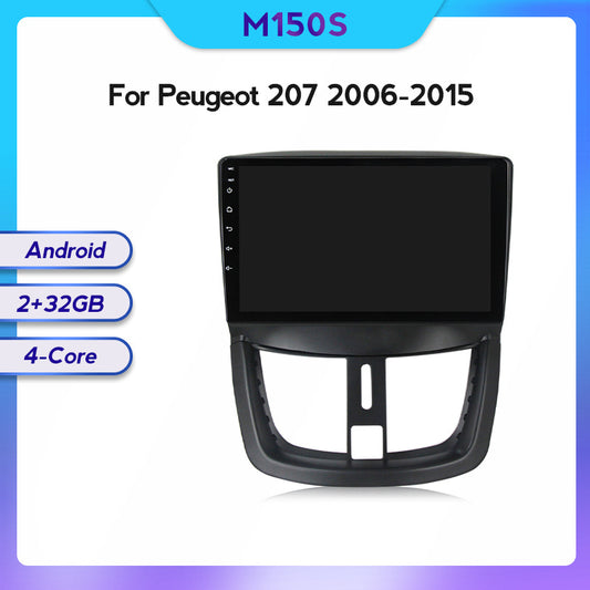 Suitable for Peugeot 207 06-15 Android system car multimedia Bluetooth Carplay navigation machine